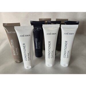 Jose Eber 1oz Travel Sized Royale Rose Shampoo Conditioner And Body Lotion